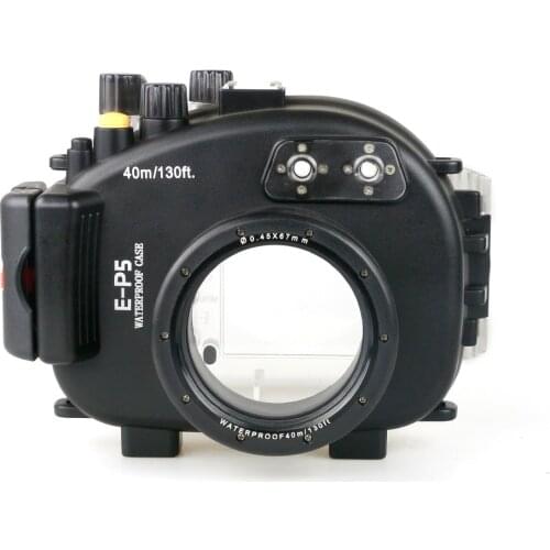 130FT/40M for Olympus E-P5 EP5 17mm lens Underwater Depth Diving Case Waterproof Camera Housing Cover Box