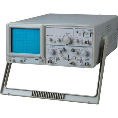 Twintex TOS-2100C Delayed Sweep Dual Channel CRT Analog Oscilloscope 100MHz