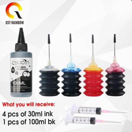 Ink capacity 30ml Refill Ink cartridge Kit and print headFor Desktop Inkjet Printer for hp 302 301 21 652 replacement