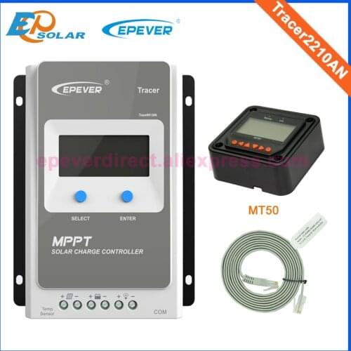 EPSolar MPPT 20A 20amp Tracer2210AN 12v 24v auto switch LCD Screen EPEVER solar panel system use controller solar regulator