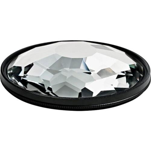 Camera Lens Filter 77mm Colorful Kaleidoscope Prism Glass Filter For Change Number Of Subjects Photography FX SLR Accessories