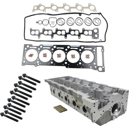AP02 cylinder head for Mercedes C/E/G/M Class 270 CDI OM 612 incl.valves + screws + cylinder head gasket set New