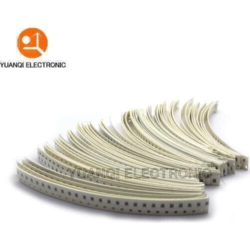0805 5% SMD Resistor Kit 10Ohm~910KOhm 1/8W 80valuesX50pcs=4000pcs Chip Resistor Assorted Samples kit