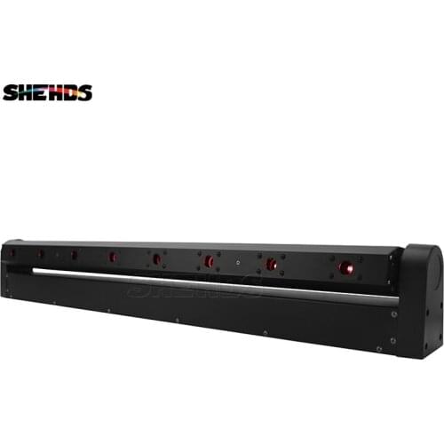 Eight Eyes Moving Head 8x300mw Red Laser DMX512 Stage Effect Lighting Good For DJ Disco Party Dance Floor Christmas Decorations