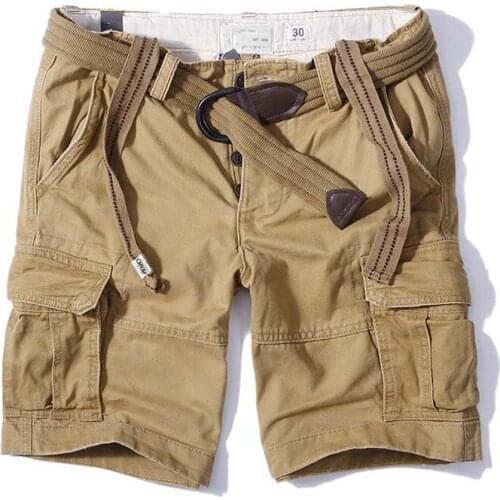 New Men Camouflage Shorts Casual Male Hot Sale Military Cargo Shorts Knee Length Mens Summer Short Pants Homme