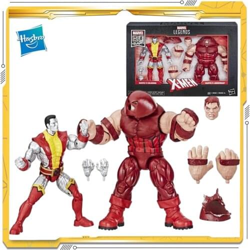 Original Hasbro Marvel Legends 80th Juggernaut Colossus Model Toy Action Figures Toys For Children Gift