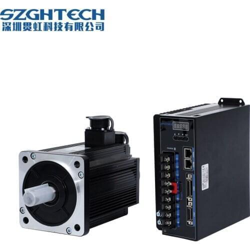 New series servo 1kw,10NM, 1000rpm AC servo motor driver with brake and cables system 220V 2.6KW servo kit for CNC