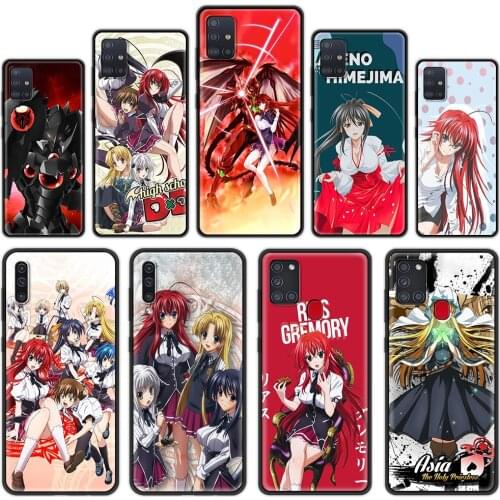 Silicone Cover for Samsung Galaxy A32 A52 A72 4G A12 A21S A51 A71 5G A21 EU A31 A41 Luxury Phone Case Shell High School DxD