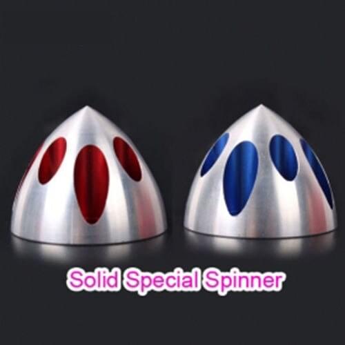 1pc Aluminum Anodized Solid Spinner Dia 40 mm H 32 mm For DLE 30/55 DA50 EVO54 MLD35/70 Engine Red Blue