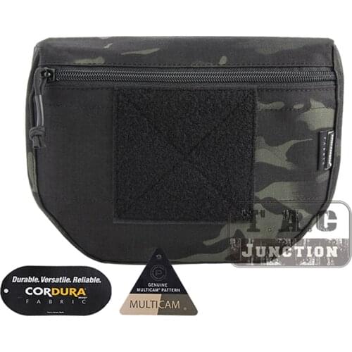 Emerson CP Style Tactical Dump Drop Pouch Vest Fanny Pack Organizer MOLLE Waist Abdominal Front Pocket For AVS JPC CPC Vest MCBK