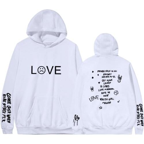 2020 New Popular Lil Peep Hoodie Couple Loose Casual Fashion Hooded Sweatshirts For Men And Women Spring Autumn Tops