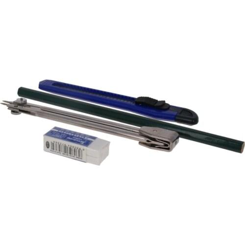 Utoolmart Drawing Toolkit Protractor Tape Measure Organic Acrylic Material Plastic Steel Ruler Tape Construction Measuring Tool