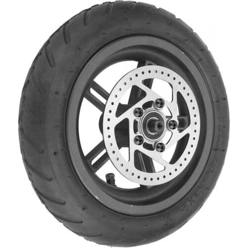 8.5 Inch E-Scooter Rear Tire + Wheel Hub 110mm Disc Brake Set For Xiaomi M365 Electric Scooter Inflatale Rear Wheel Spare Parts