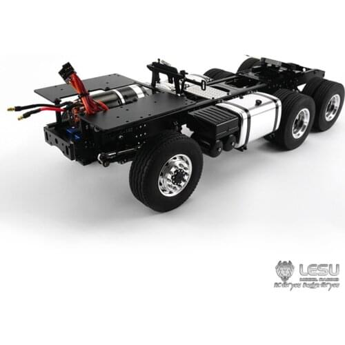 1/14 truck Scania R620 R470 full drive 6X6 metal chassis frame high torque electric model LS-20130011-B RCLESU Tamiya tractor