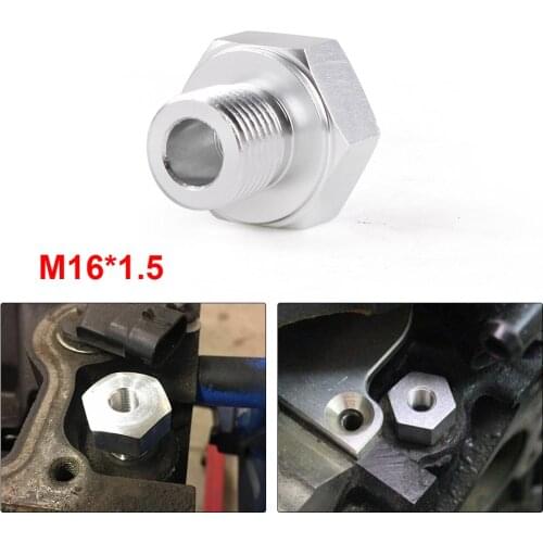 1PC Oil Pressure Adapter Fitting LS Swap Gauge Sensor Adapter M16x1.5 to 1/8 NPT
