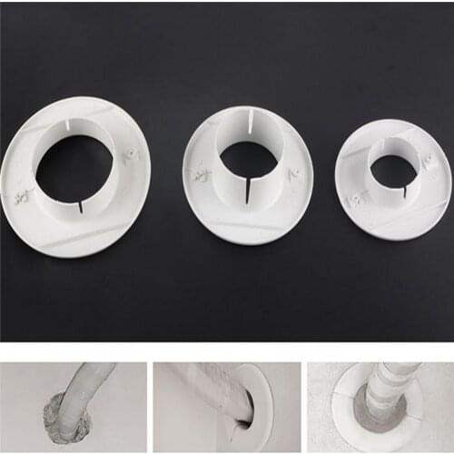 1PC Hole Cover for Universal Air Conditioner Pipe Holes Removable Wall Vent Decorative Cover Dust Cap for Home Office Use