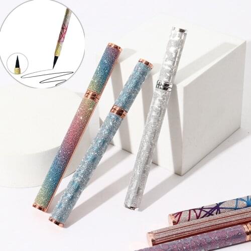 New Magic Self-adhesive Eyeliner Pen Glue-free Magnetic-free for False Eyelashes Waterproof No Blooming Eye Liner Pencil