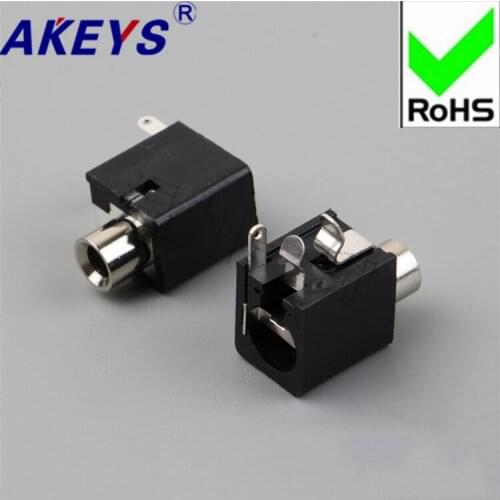 10 pcs PJ-303 headphone interface 3.5 headphone socket 3 pin without fixed foot 3.5 MM audio socket master