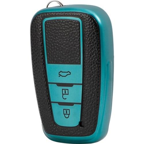 TPU Key Case For Toyota Camry CHR Corolla RAV4 Avalon Land Cruiser Prado Prius Remote Fob Cover 3 Buttons 2018 2019 2020