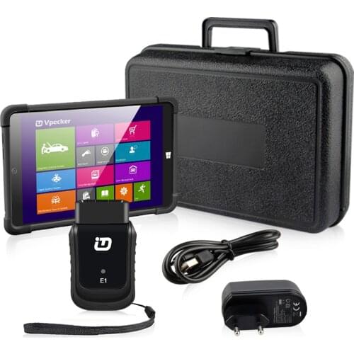 2020 Vpecker Easydiag OBD2 Wifi V12.0 Newest OBD 2 Automotive Scanner +8 inch Windows 10 Vpecker Tablet ODB 2 Autoscanner