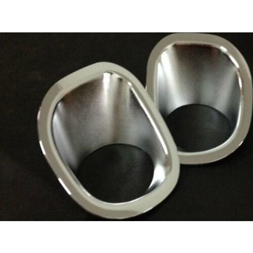 For Nissan X-Trail X Trail T31 2008 2009 2010 2011 2008 2009 2010 2011 ABS Chrome Front and Rear Fog Light Lamp Cover Trim