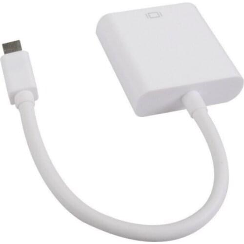 Mini DisplayPort to VGA Adapter Mini DP To VGA Cable for Macbook Pro Air DP to converter
