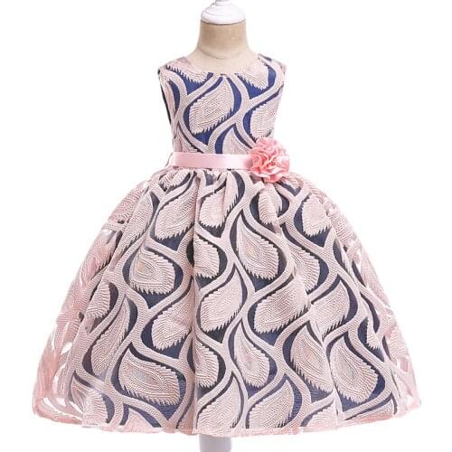 Girls Dress Summer Flower Dress For Girls Birthday Gift Costume Princess Dress Toddler Girl Dresses Children Clothing