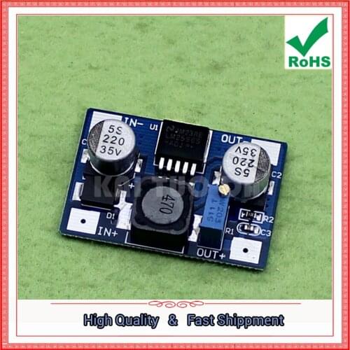 LM2596 DC DC step down Adjustable Buck Module board Input 4.5V-30V Output to 1.25V-26V power supply converter