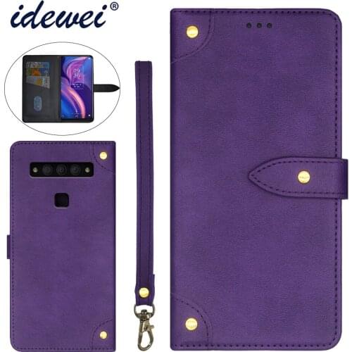 Applicable to TCL Plex mobile phone case fold bracket function protection leather case phone case funda capa co
