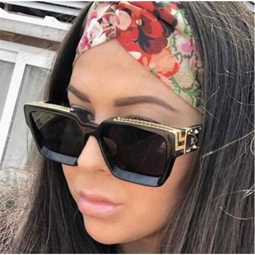 KAPELUS Sunglasses Brand Fashionable square sunglasses Retro double gold-plated sunglasses 86229