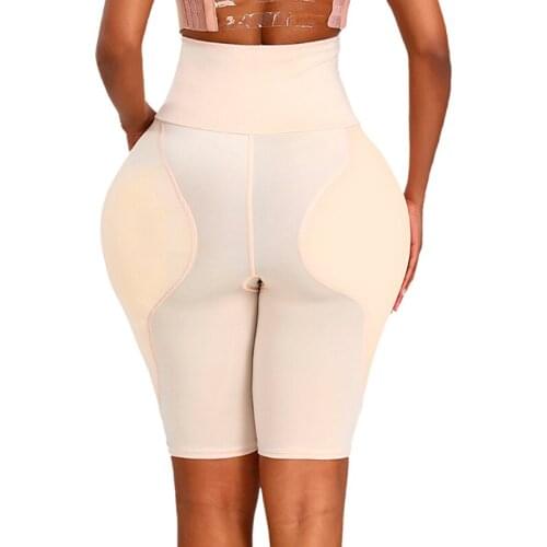 High waist abdomen buttocks hip enhancer pants sponge pads underwear female body shaping lifter beauty for women crossdresse
