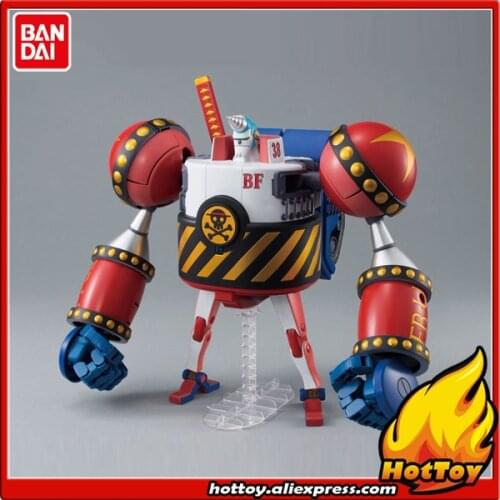 100% Original BANDAI Best Mecha Collection Assembly Figure - General Franky Plastic Model from "ONE PIECE"