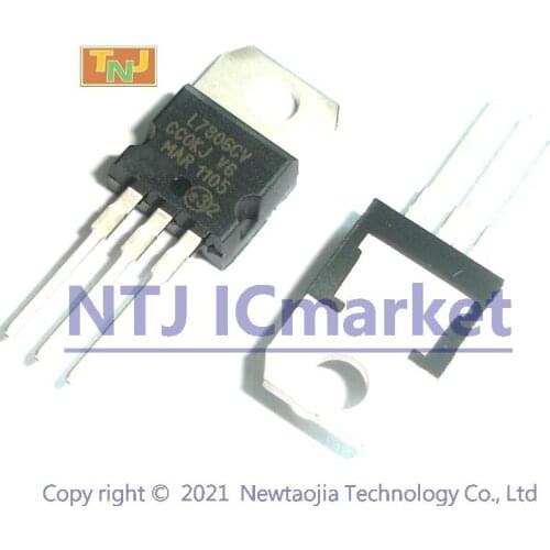 50 PCS L7806CV TO-220 LM7806 L7806 7806 6V 1.5A Positive voltage regulators