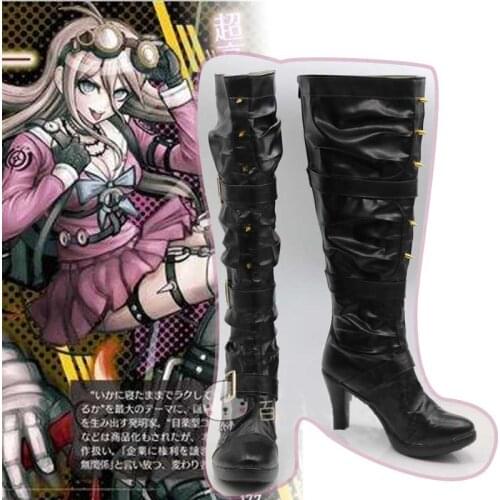 Danganronpa V3 Iruma Miu Cosplay shoes Anime Dangan ronpa boots High quality Custom-made