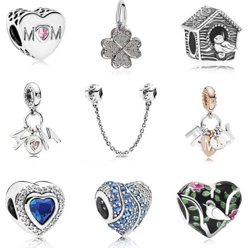 2020 Diy charms bracelet trendy love bead jewelry making bangle fit pandora bracelet for women gift