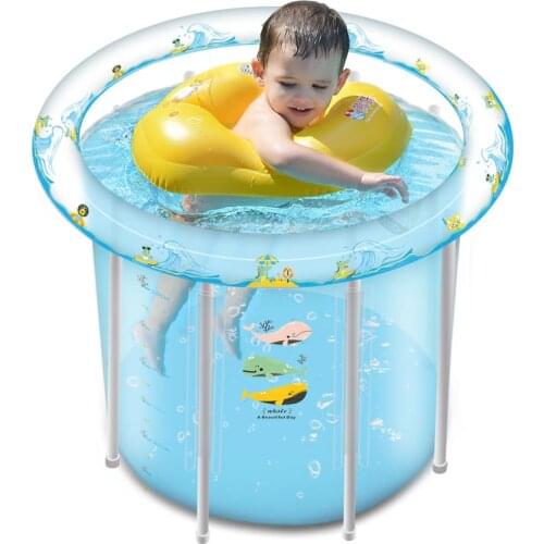 Baby swimming pool Inflatable Framed Large Pool For Infant Kids Above Ground Pools Kids Indoor Structural Pools Children