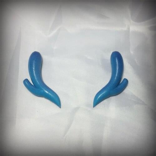 Anime Movie NE ZHA Ao Bing Cosplay Horns Dragon Horns Headwear Hairwear Cosplay Props Accessories Halloween