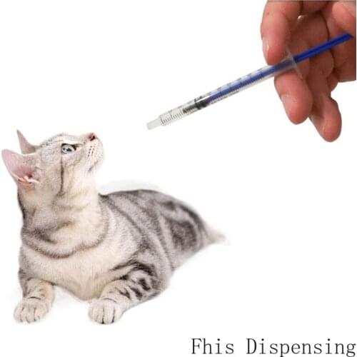 Blue 1ml/1cc Luer Slip Tip Syringe with Caps Without Needle for Pet Feeding and Industrial Use Pack of 50