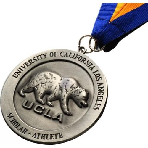 Best selling zinc alloy medal custom plating gold medal