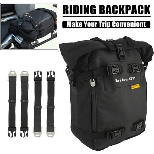 Motorcycle Luggage Waterproof Backpack Multi-Function Driving Journey Rear Seat Bags For Benelli TRK 502X 502C For Triumph Tiger