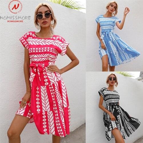 Модные летние платья NOMISSMORE China At AliExpress