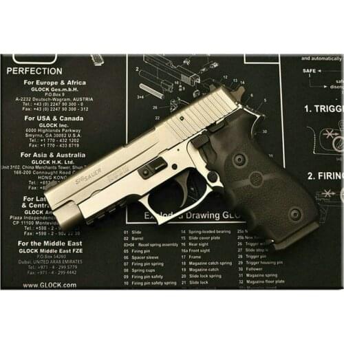 Full square / round diamond painting pistol picture diy 5d diamond mosaic landscape icon handmade embroidery crafts diamond art