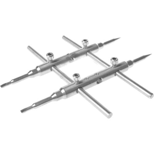 Retail Crab-eye wrench lens opener Camera lens Repair tool made of Stainless steel