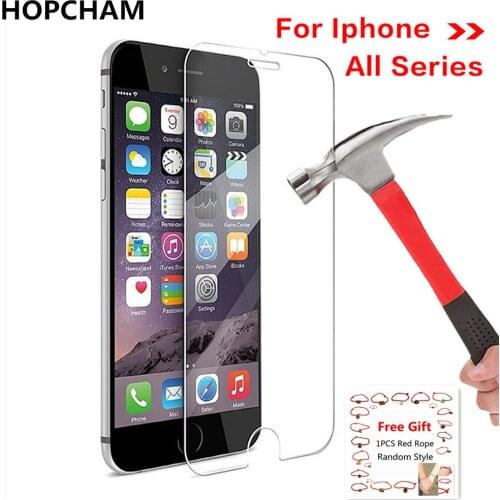 9H HD Premium Tempered Glass for iPhone 4 4S 5 5s 5se 6 6s 7 8 plus X XS max XR for iPod Touch 6 Screen Protector Film Guard