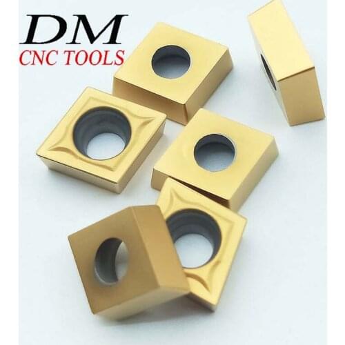 10PCS CCMT09T304 CCMT32.51 US735 Carbide insert turning tool lathe tool face CNC Lathe Turning blade