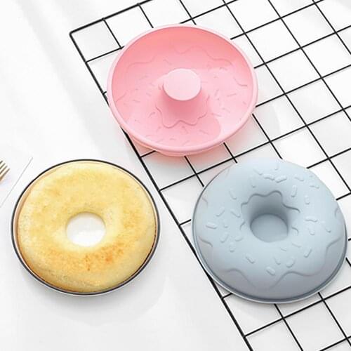 2Pcs Silicone Cake Mould Reusable Healthy Baking Mould Reusable For Make Cakes Chocolates Candies Ice Cubes