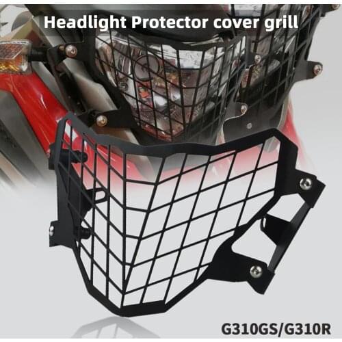 Motorcycle Parts Accessories modification Headlight Protector cover grill FOR BMW G310GS G310R 2017 2018 2019 2020 2021