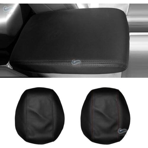 For Toyota Highlander 2008 2009 2010 2011 2012 2013 Microfiber Leather Center Console Armrest Box Cover Protection Trim