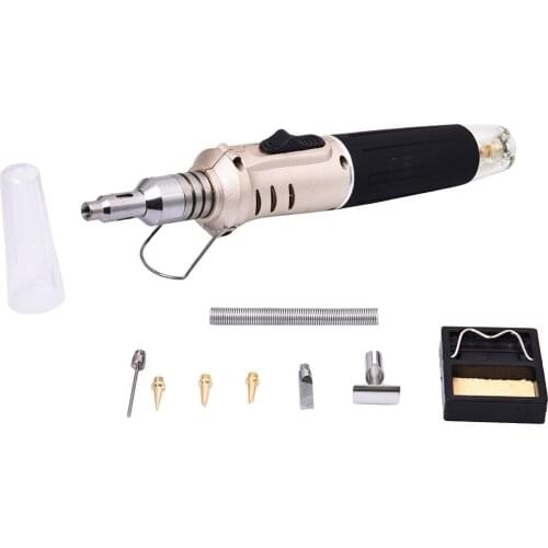 Hot Sale HS-1115K Professional Butane Gas Soldering Iron Kit Welding Kit Torch High Quality