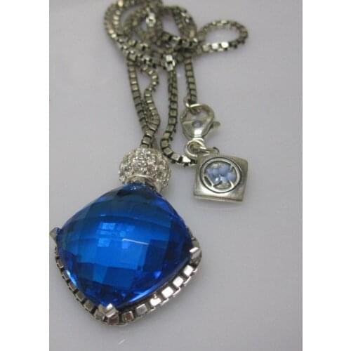 Jade Angel Silver Chains